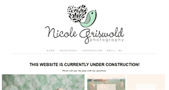 Desktop Screenshot of nicolegriswold.com